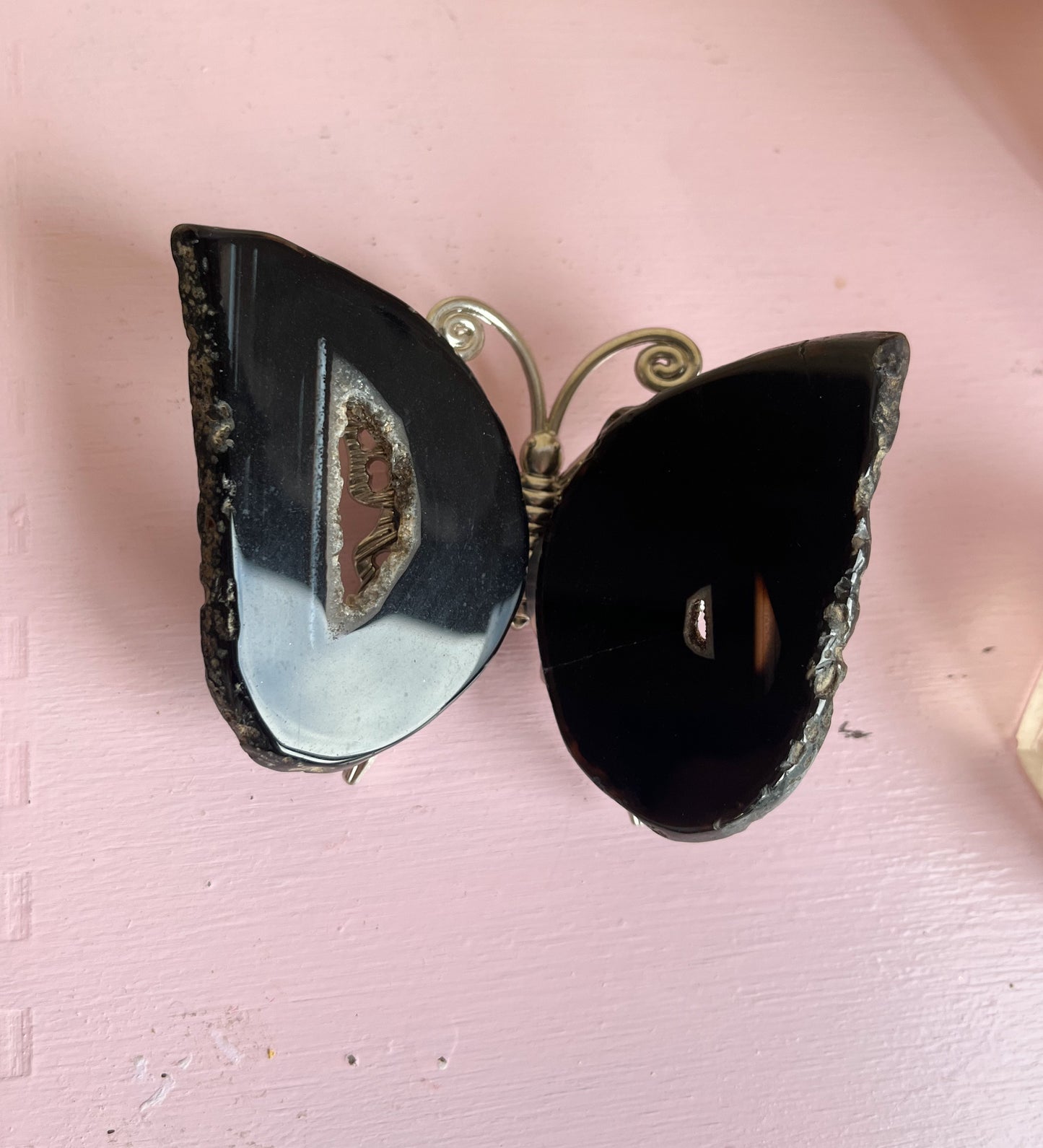 Black Agate Butterfly