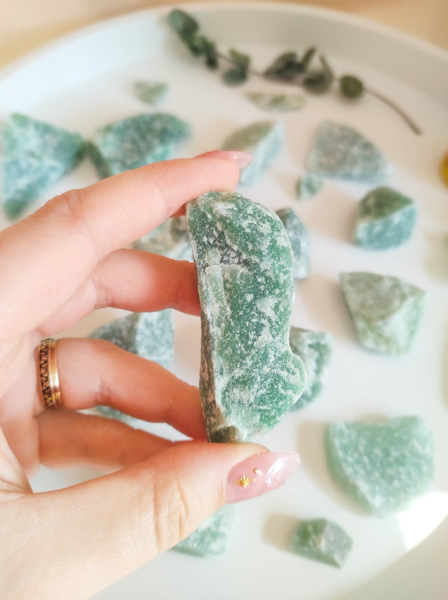 Amazonite Chunk (Rough) - Cailleach Candles